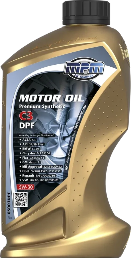 05000DPF • Motor Oil 5W-30 Premium Synthetic C3 DPF, Products