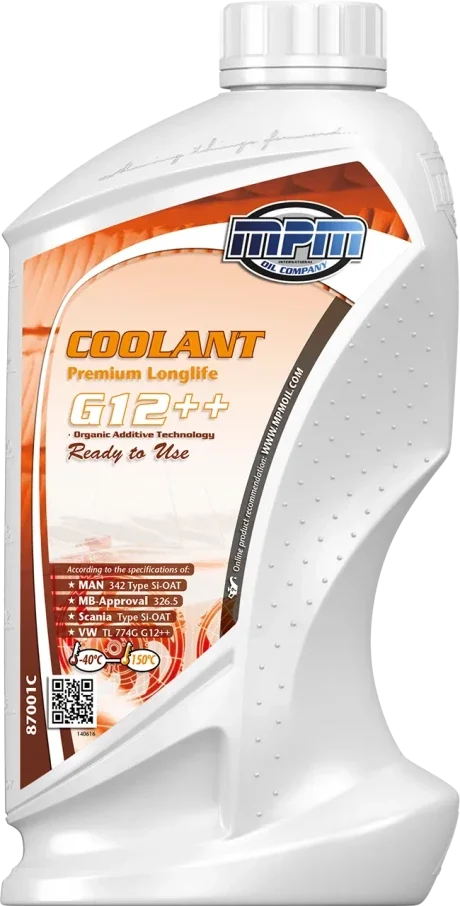 87000C • Coolant Premium Longlife -40°C G12++ Ready to Use