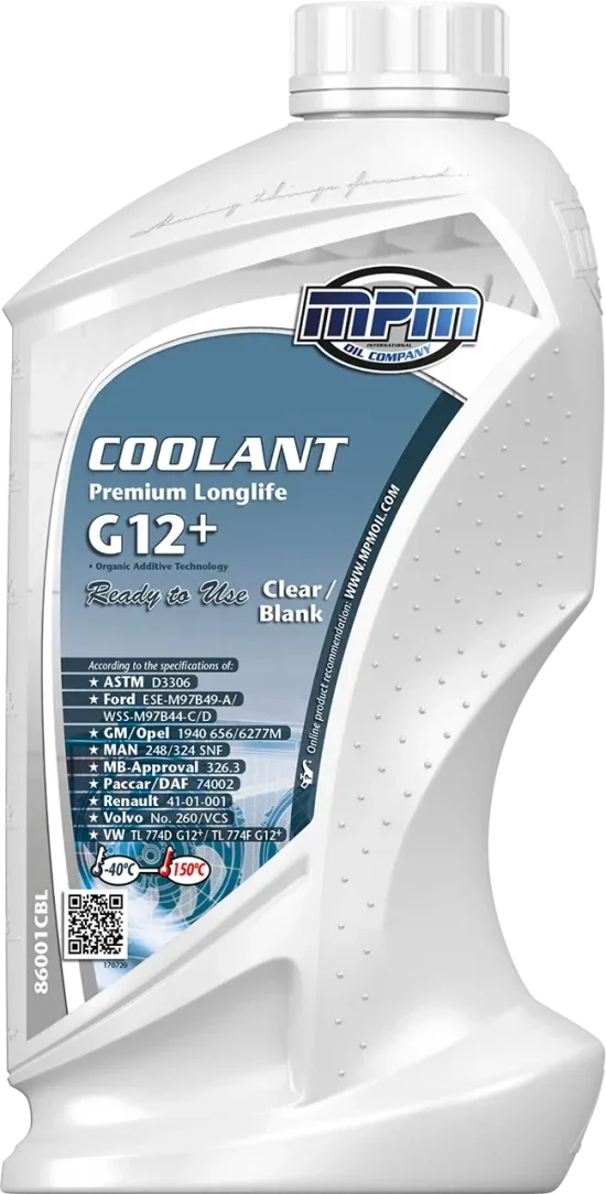 86000CBL • Coolant Premium Longlife -40°C G12+ Ready to Use Clear / Blank, Products