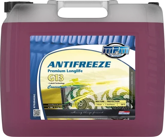 87000AVAG • Antifreeze Premium Longlife G13 Concentrate, Produkte