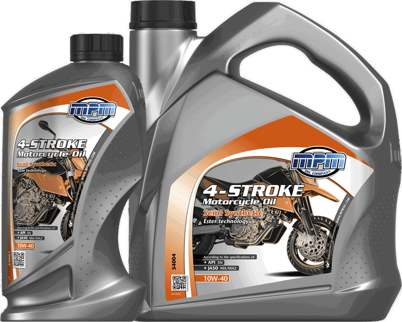 54000 • 4-Stroke Motorcycle Oil 10W-40 Semi Synthetic | Products