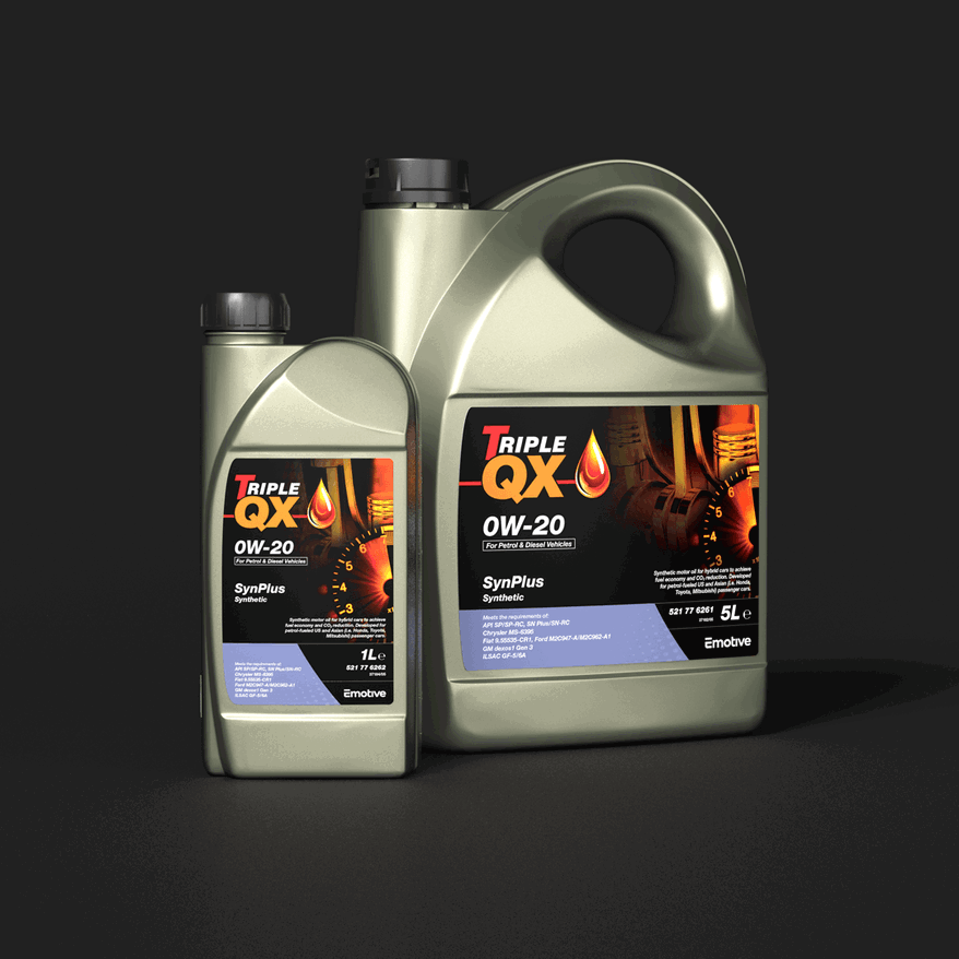 Triple QX Motor Oil 0W-20 SYNPLUS 1
