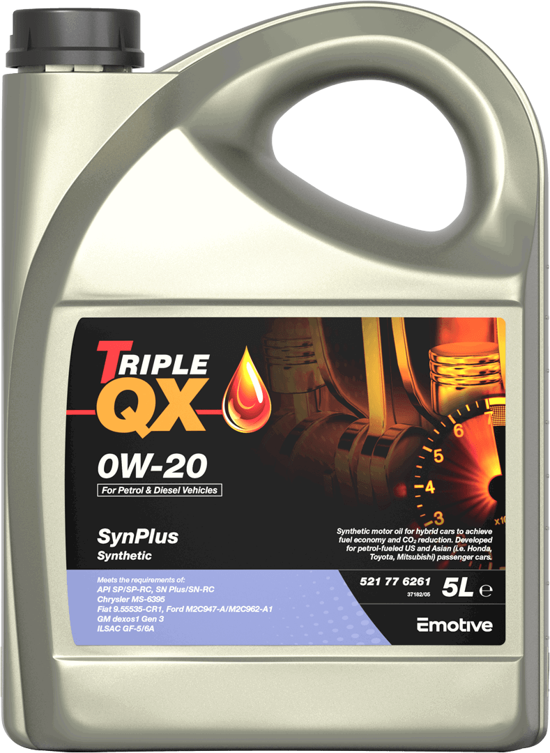 Triple QX Motor Oil 0W-20 SYNPLUS 3