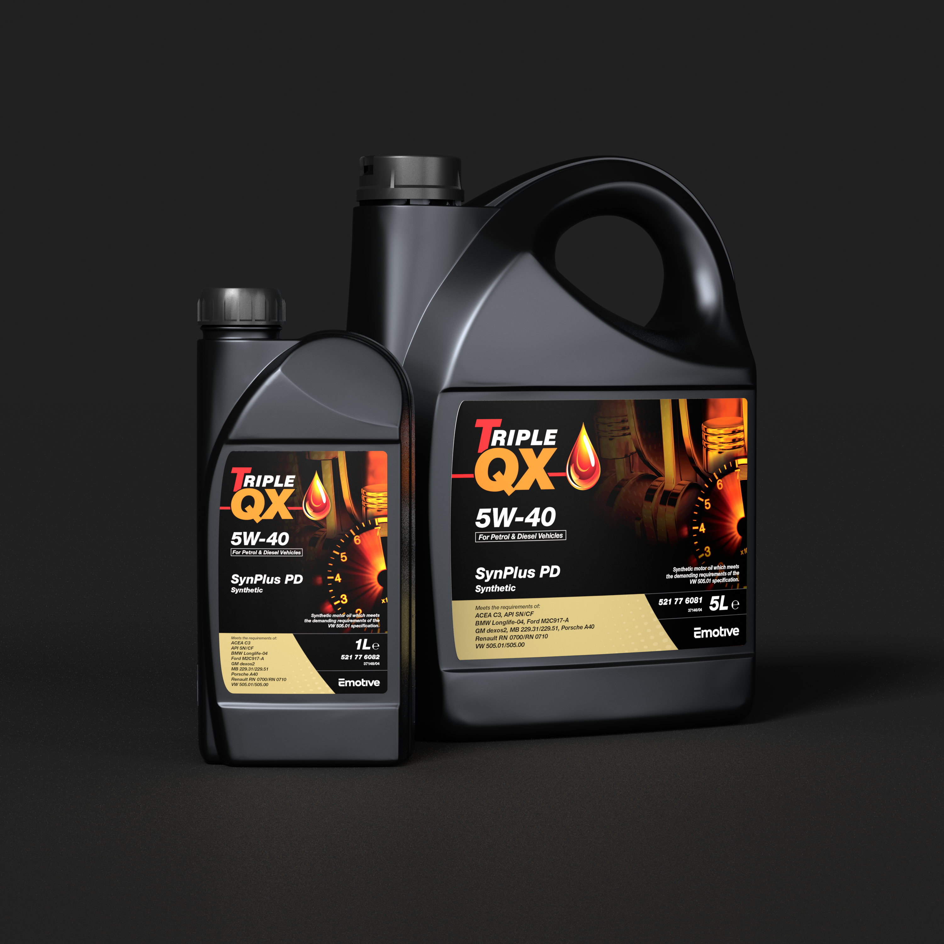 TRIPLE QX SYNPLUS PD 5W40 SYNTHETIC