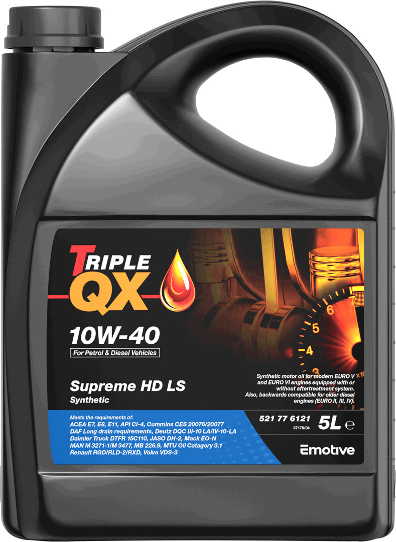 Triple QX Motor Oil 10W-40 SYNPLUS HD 3