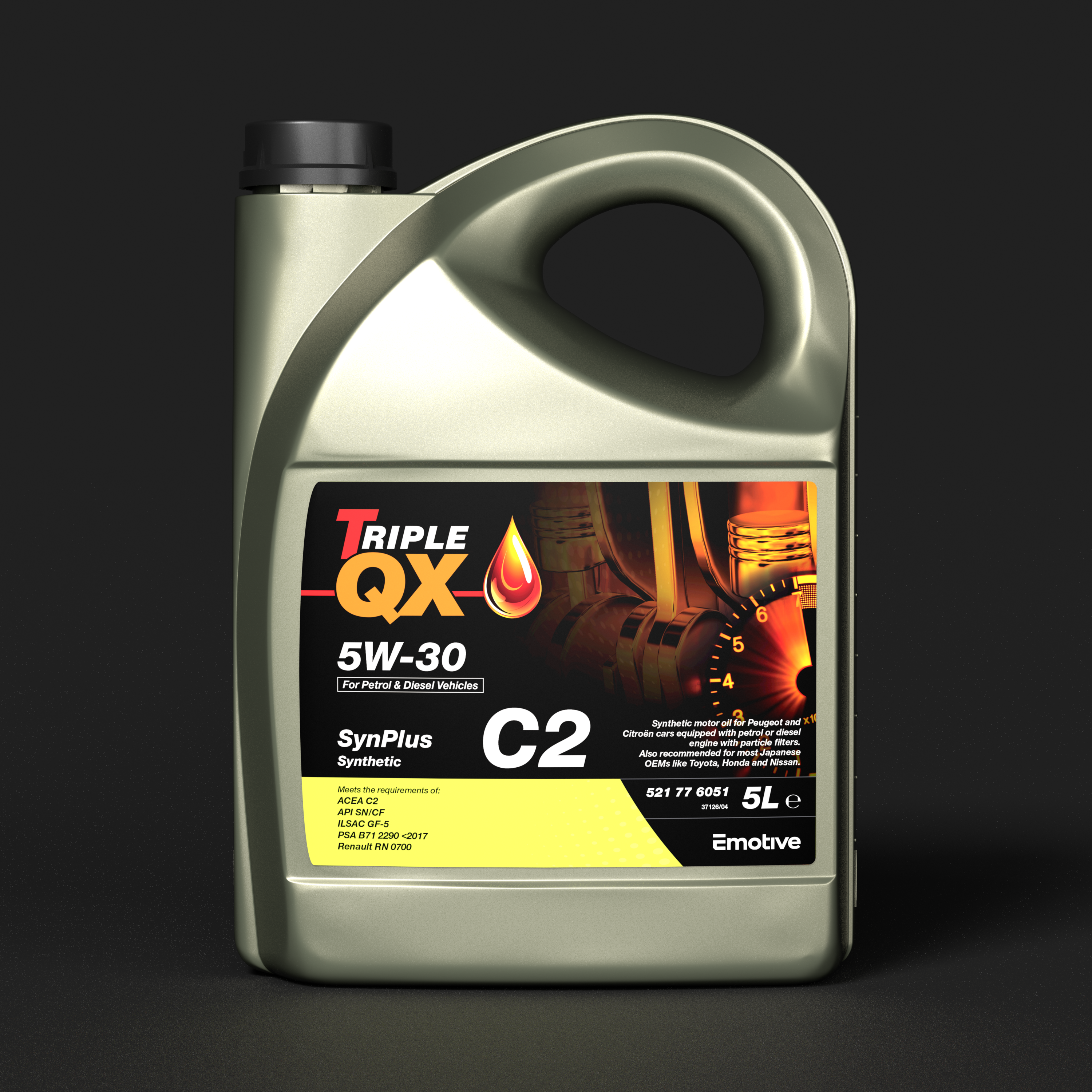 TRIPLE QX SYNPLUS C2 5W30 SYNTHETIC