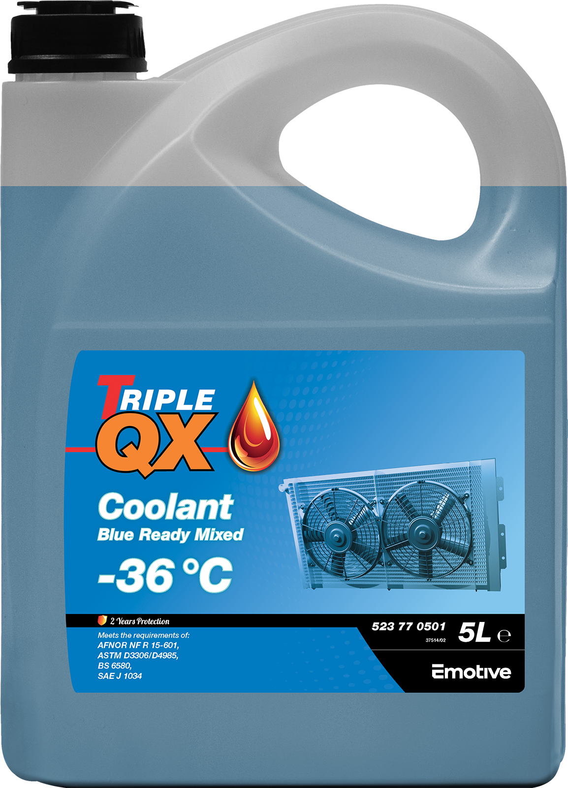 TRIPLE QX BLUE READY MIXED ANTIFREEZE-COOLANT
