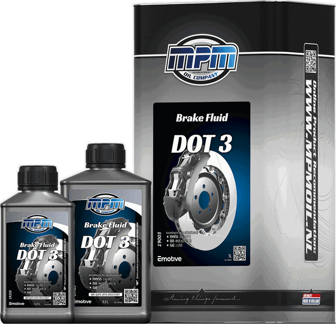 19000 • Brake Fluid DOT 3 | Producten | MPM Oil