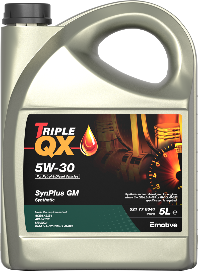 Triple QX Motor Oil 5W-30 SYNPLUS G 3