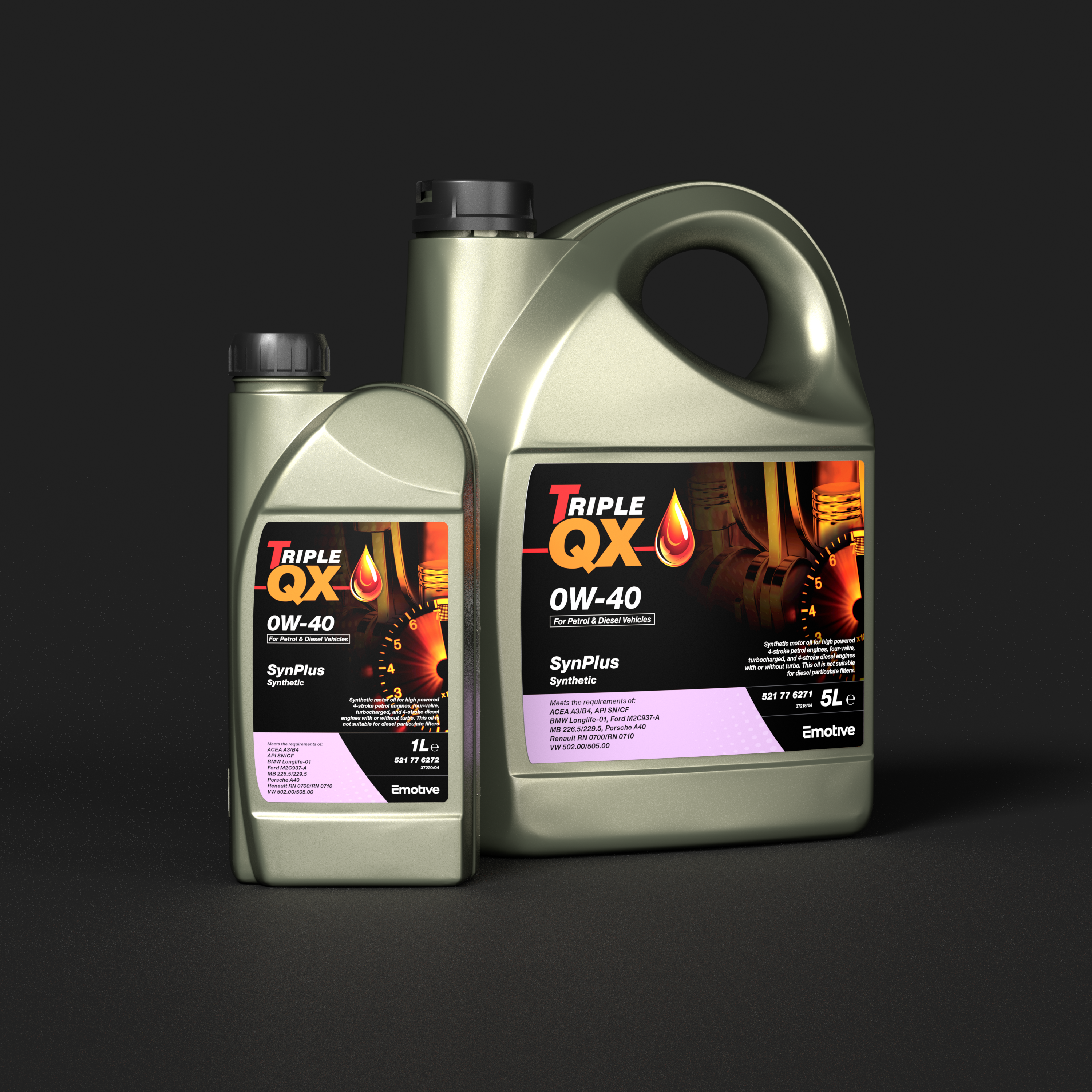 TRIPLE QX SYNPLUS 0W-40 SYNTHETIC 1