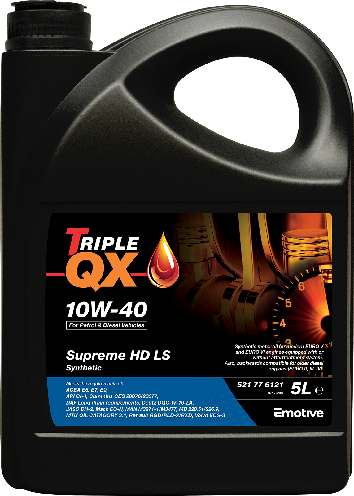 TRIPLE QX SUPREME HD LS 10W-40 SYNTHETIC 3