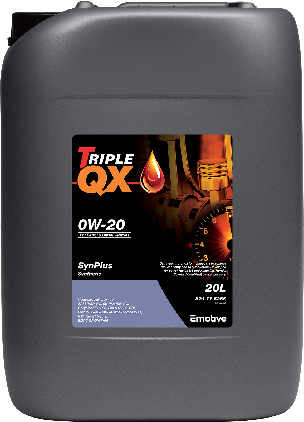 TRIPLE QX SYNPLUS 0W-20 SYNTHETIC 4