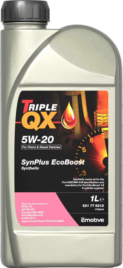 Triple QX Motor Oil 5W-20 SYNPLUS EB 2