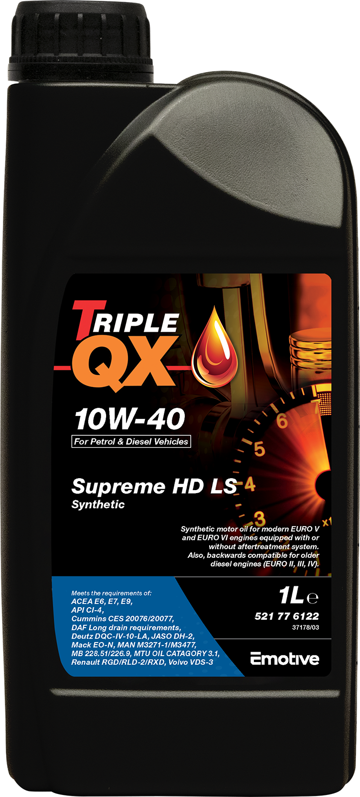 TRIPLE QX SUPREME HD LS 10W-40 SYNTHETIC 2