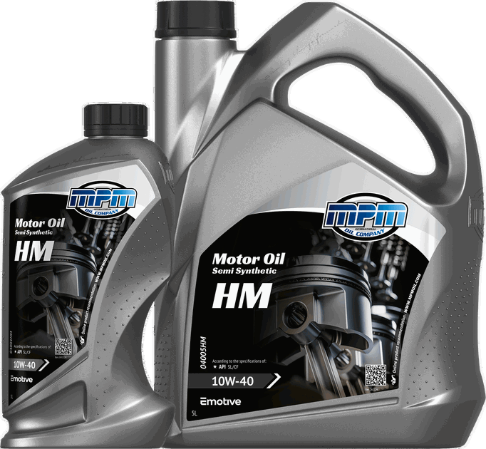 Motor Oil 10W-40 Semi Synthetic High Mileage
