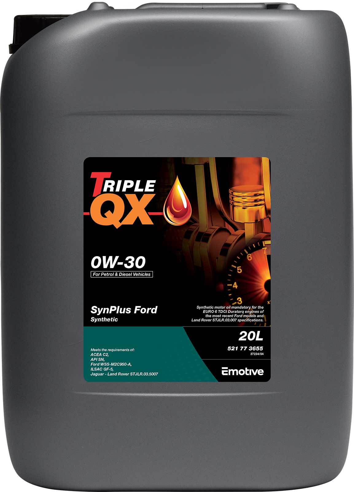 TRIPLE QX SYNPLUS FORD 0W-30 SYNTHETIC 4