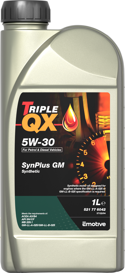 Triple QX Motor Oil 5W-30 SYNPLUS G 2