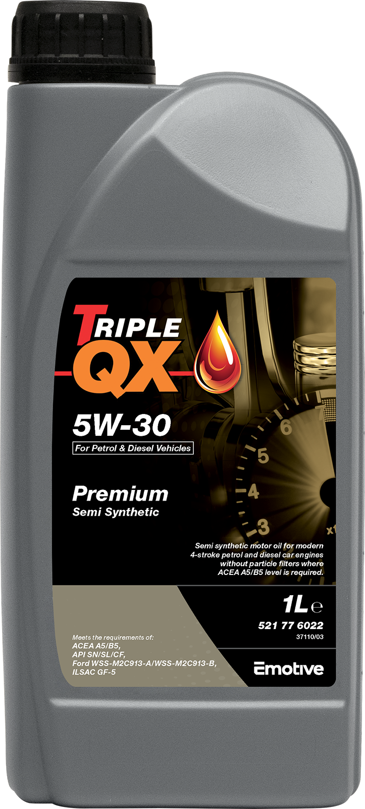 TRIPLE QX PREMIUM 5W30 SEMI SYNTHETIC 2