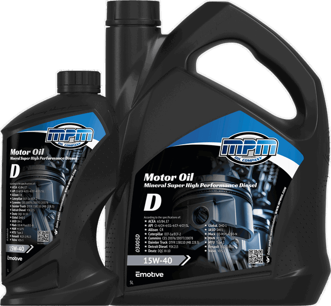 Motor Oil 15W-40 Super High Performance Diesel
