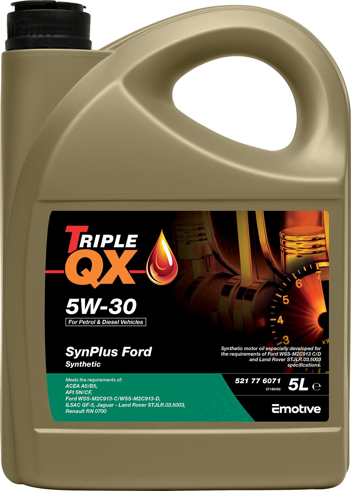 TRIPLE QX SYNPLUS FORD 5W30 SYNTHETIC 3