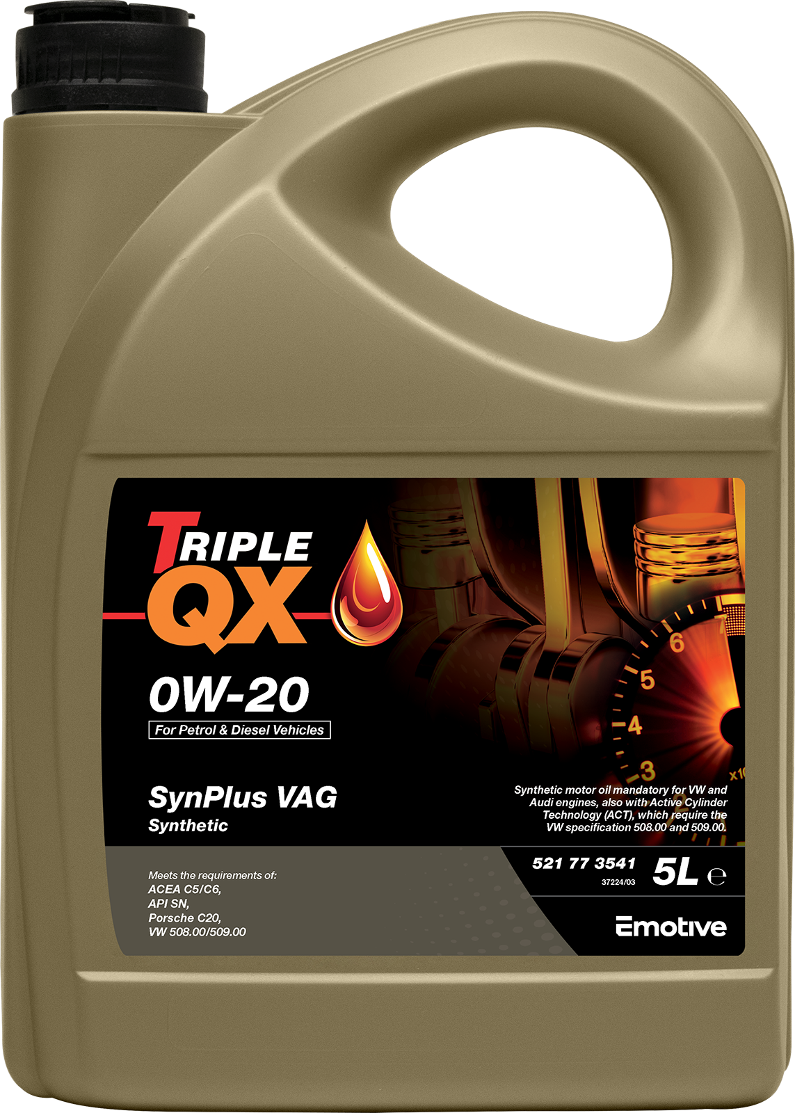 TRIPLE QX SYNPLUS VAG 0W-20 SYNTHETIC 1