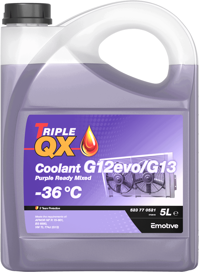 Triple QX Antifreeze-Coolant Ready Mixed Purple G12evo 3