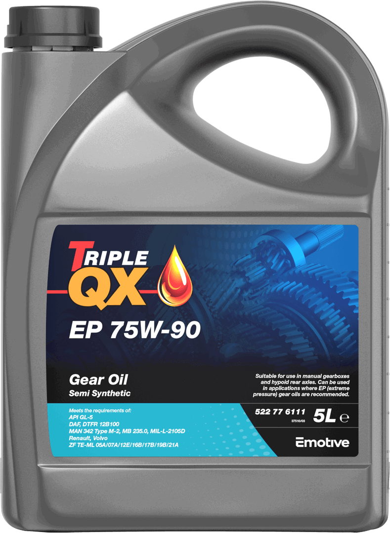 Triple QX Gear Oil 75W-90 SEMI SYNPLUS 3