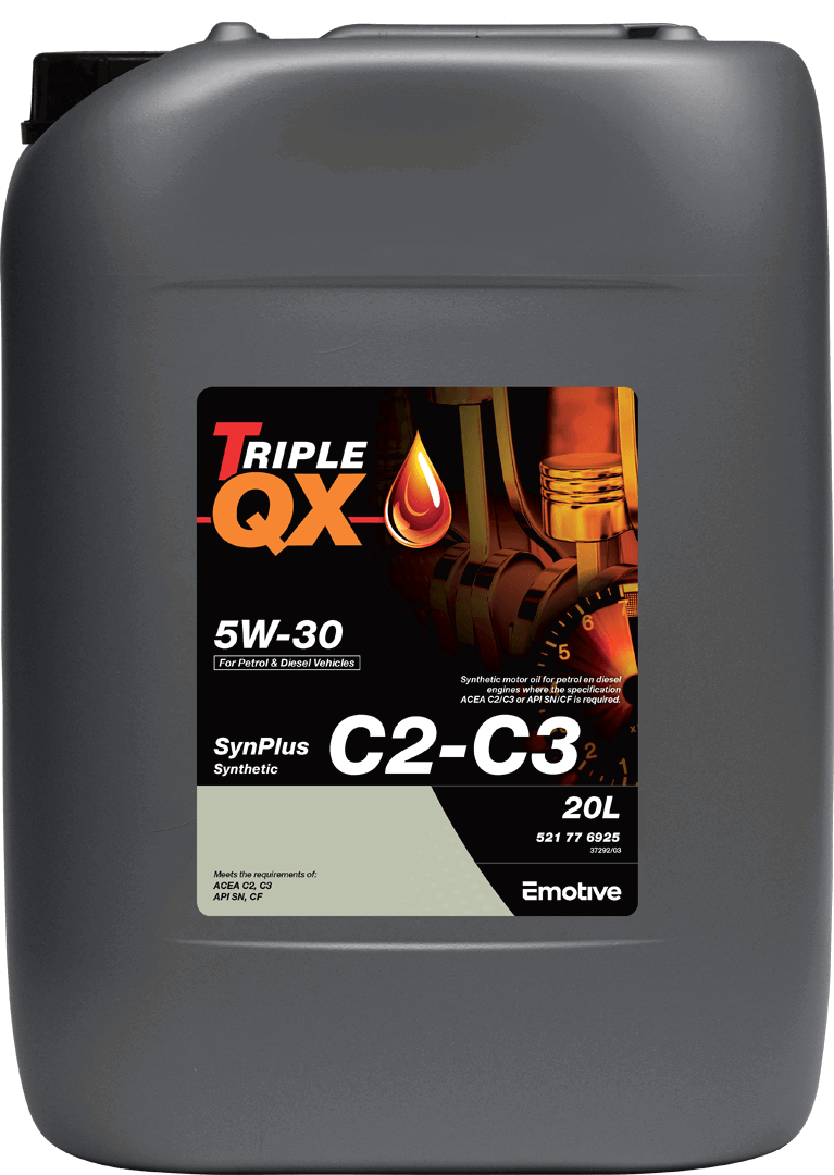 Triple QX Motor Oil 5W-30 SYNPLUS C2-C3