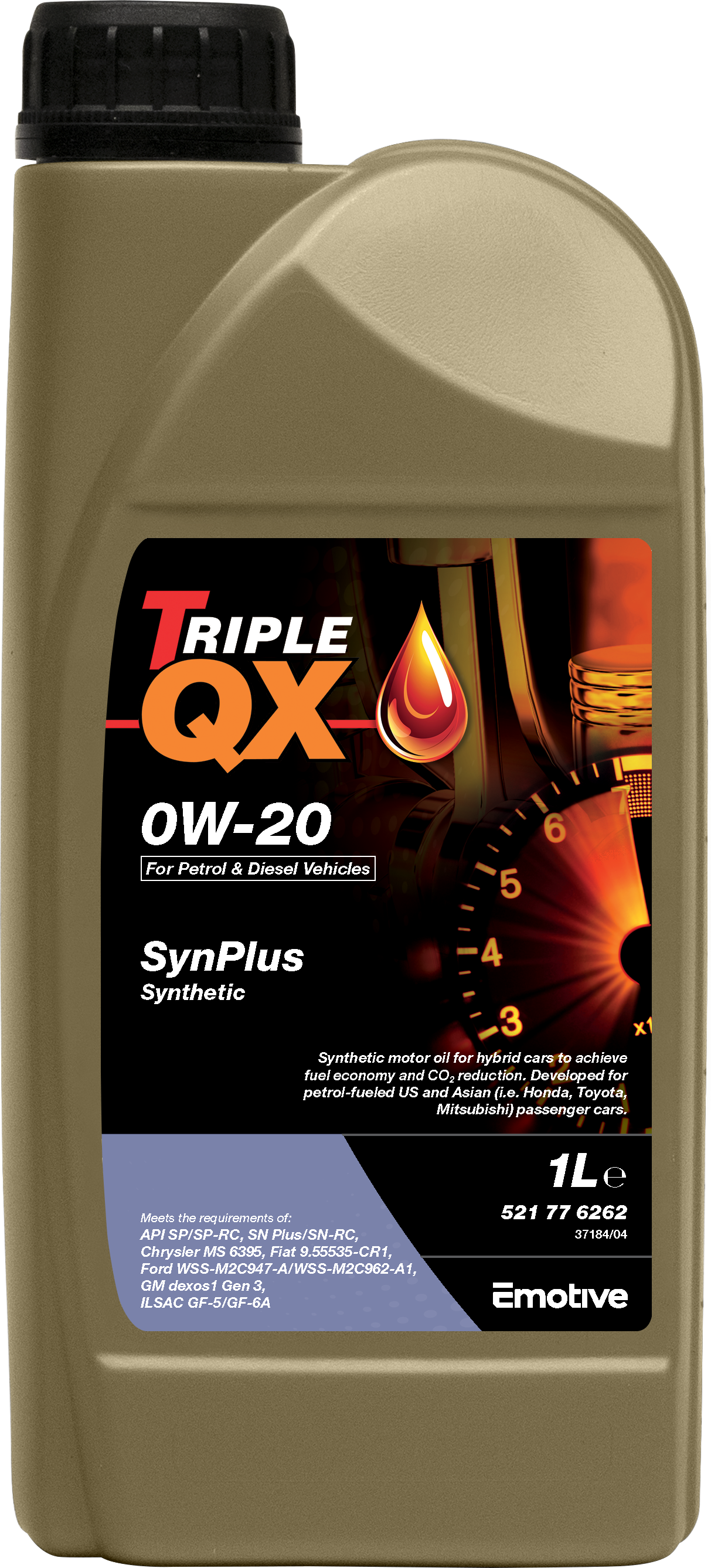 TRIPLE QX SYNPLUS 0W-20 SYNTHETIC 2