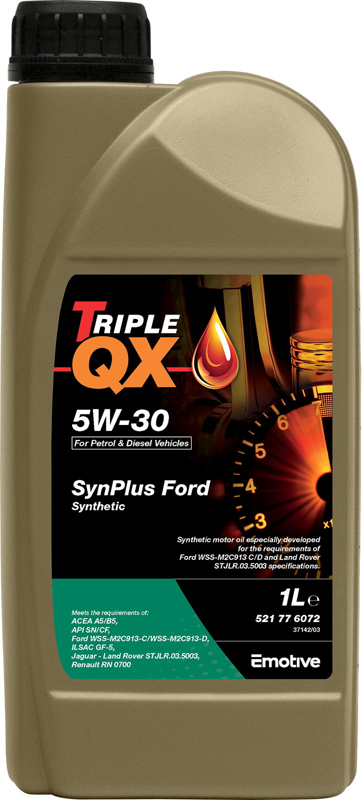 TRIPLE QX SYNPLUS FORD 5W30 SYNTHETIC 2