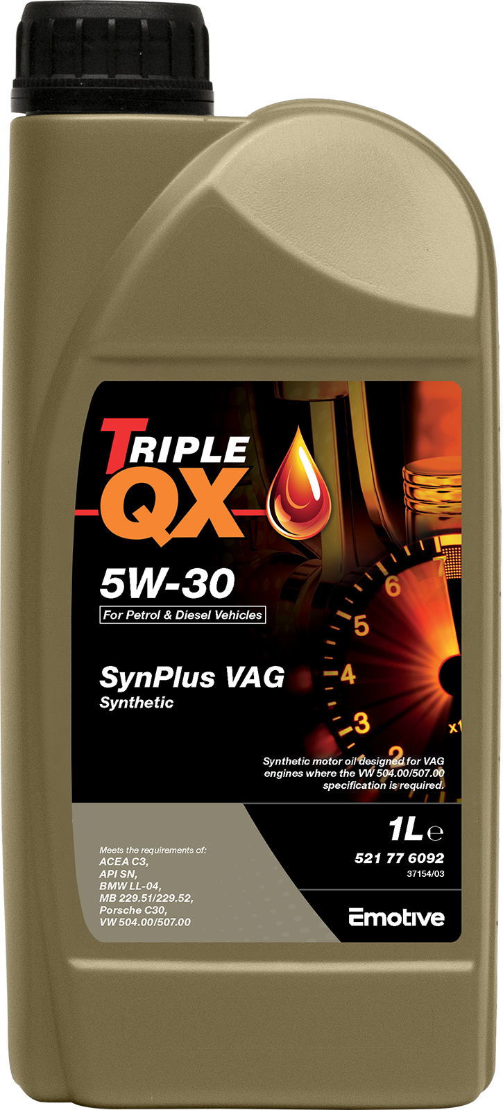 TRIPLE QX SYNPLUS VAG 5W30 SYNTHETIC 2