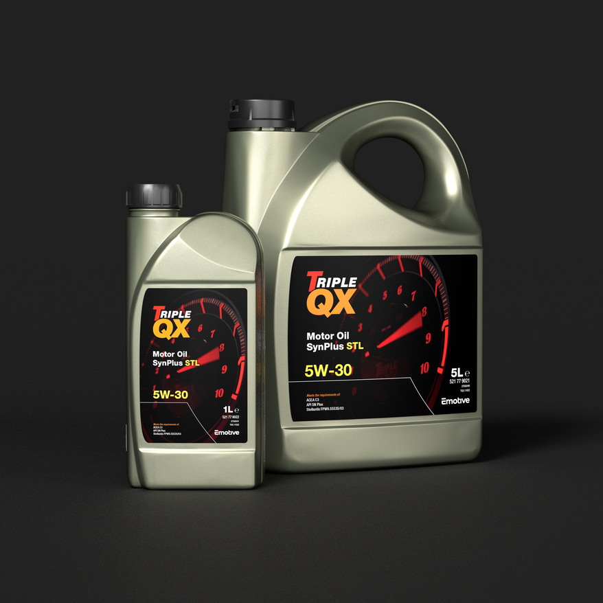 Triple QX Motor Oil 5W-30 SYNPLUS STL 1