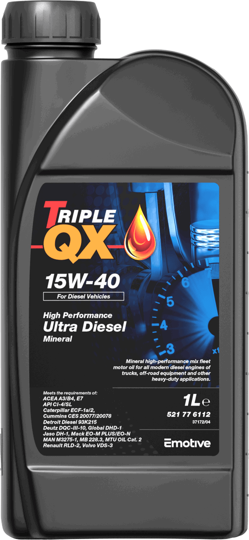 Triple QX Motor Oil 15W-40 MINERAL UHPD 2