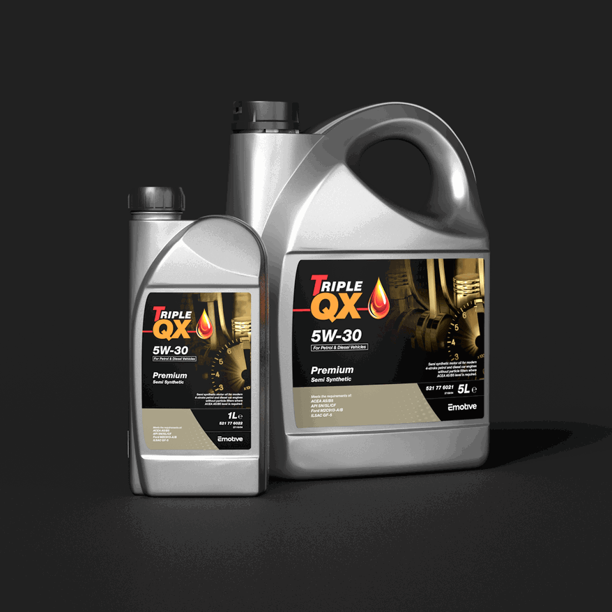 Triple QX Motor Oil 5W-30 SEMI SYNPLUS 1