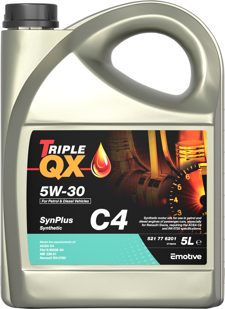 TRIPLE QX SYNPLUS C4 5W30 SYNTHETIC 3
