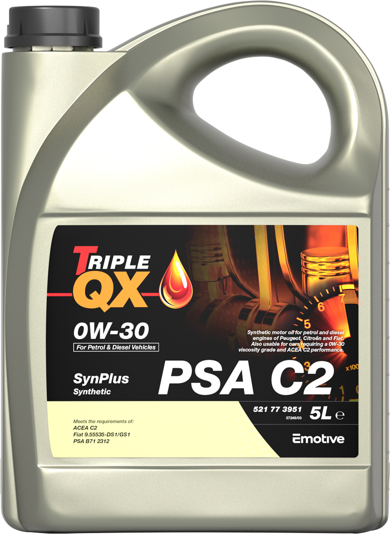Triple QX Motor Oil 0W-30 SYNPLUS C2 3