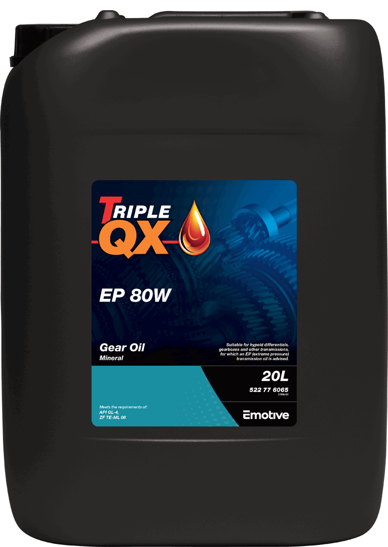 Triple QX Gear Oil 80W MINERAL 4