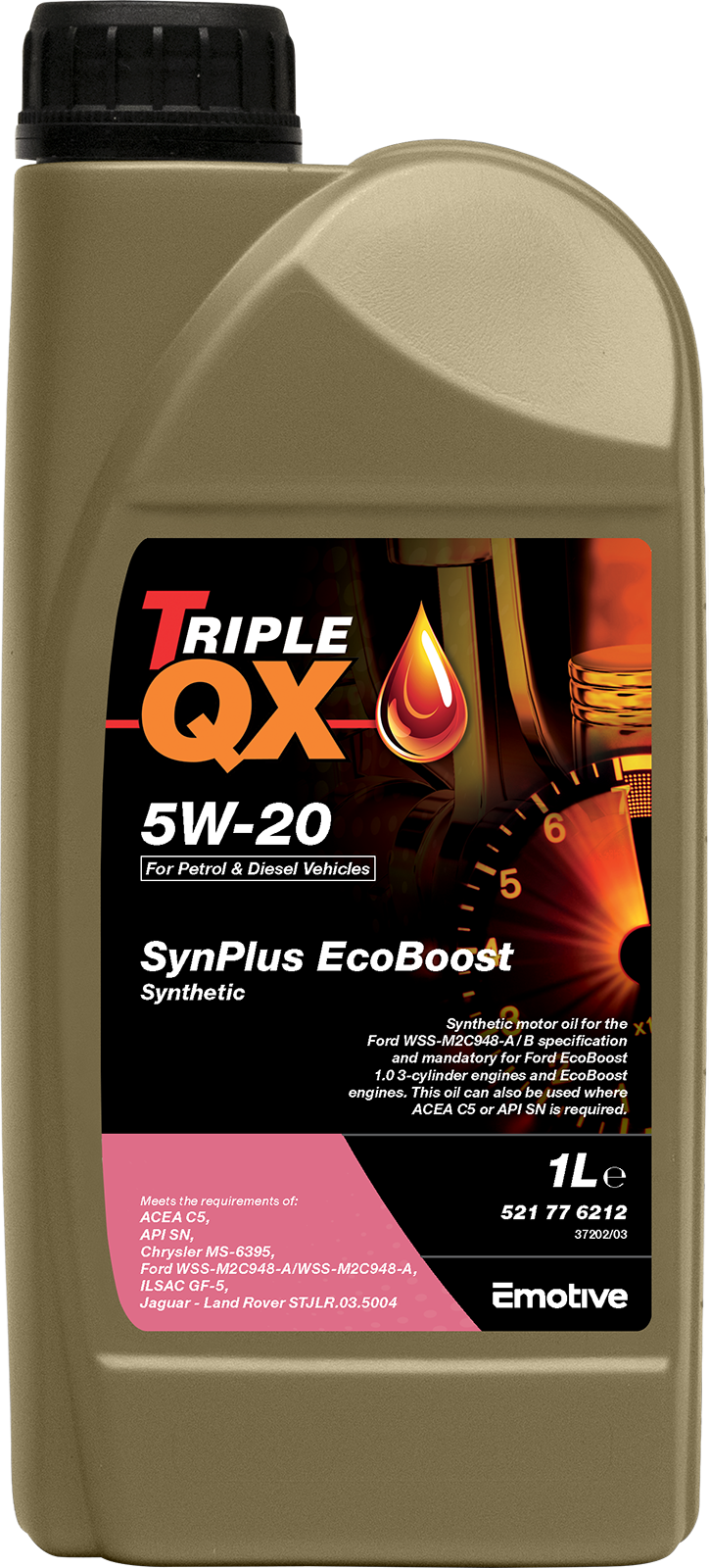 TRIPLE QX SYNPLUS ECOBOOST 5W-20 SYNTHETIC 2