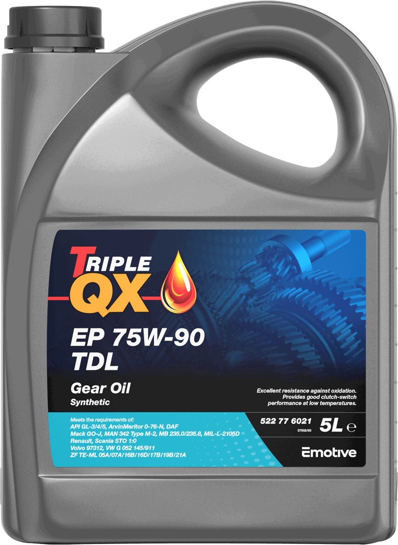 Triple QX Gear Oil 75W-90 SYNPLUS TDL 3