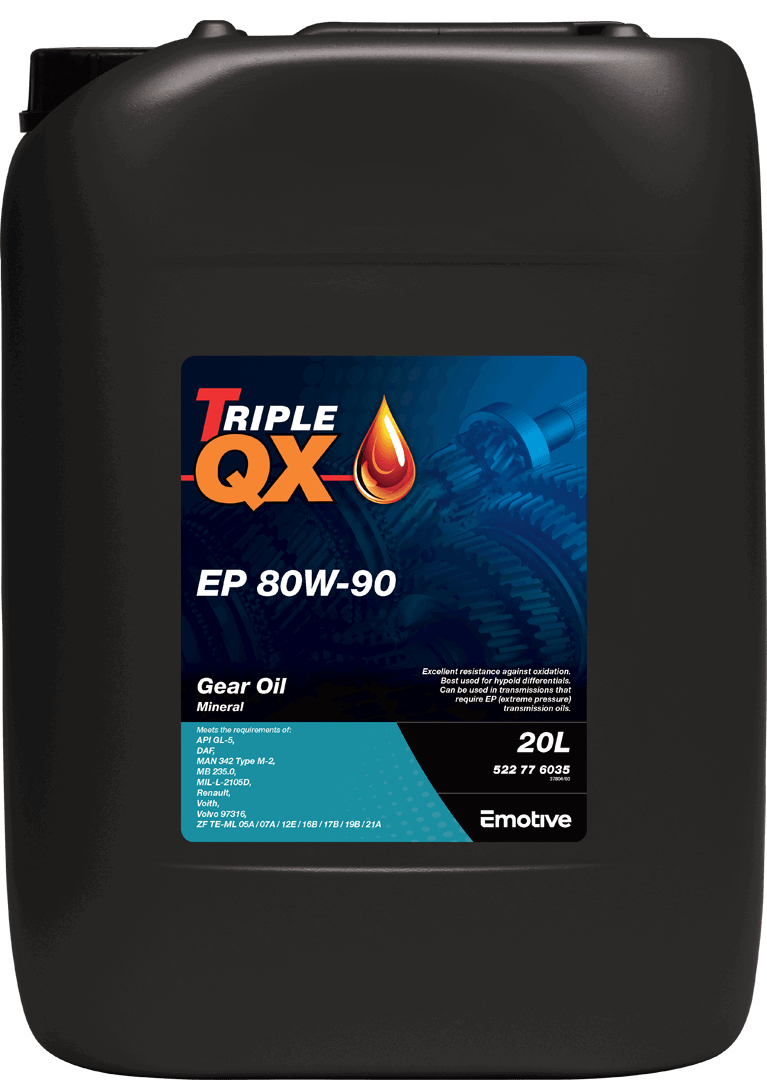 Triple QX Gear Oil 80W-90 MINERAL 4