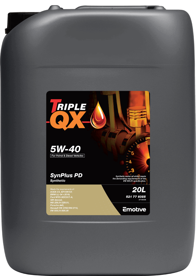 Triple QX Motor Oil 5W-40 SYNPLUS C3 4