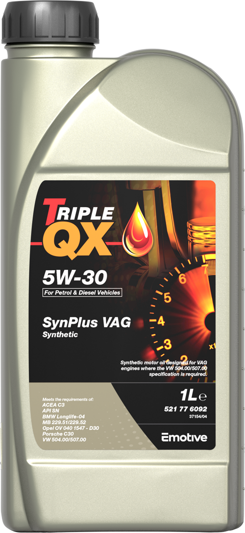 Triple QX Motor Oil 5W-30 SYNPLUS LL III 2