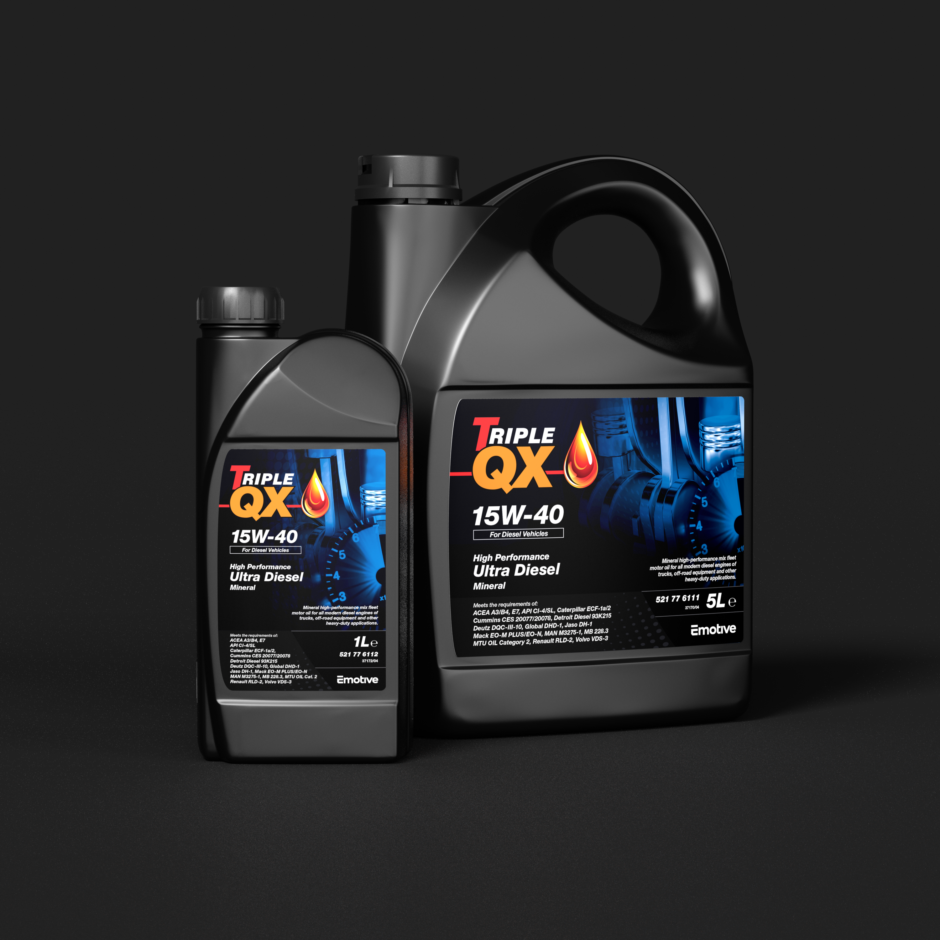 TRIPLE QX ULTRA DIESEL 15W40 MINERAL 1