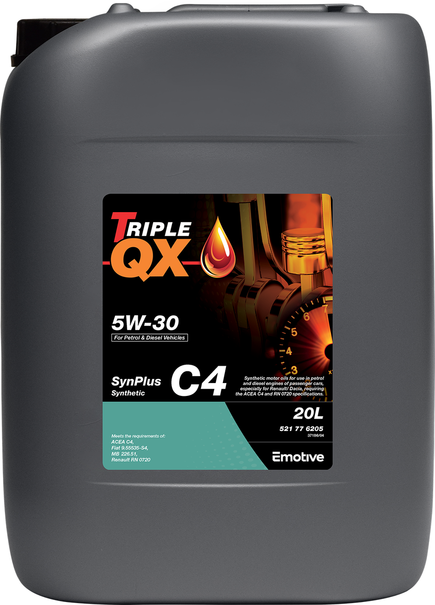 TRIPLE QX SYNPLUS C4 5W30 SYNTHETIC 4