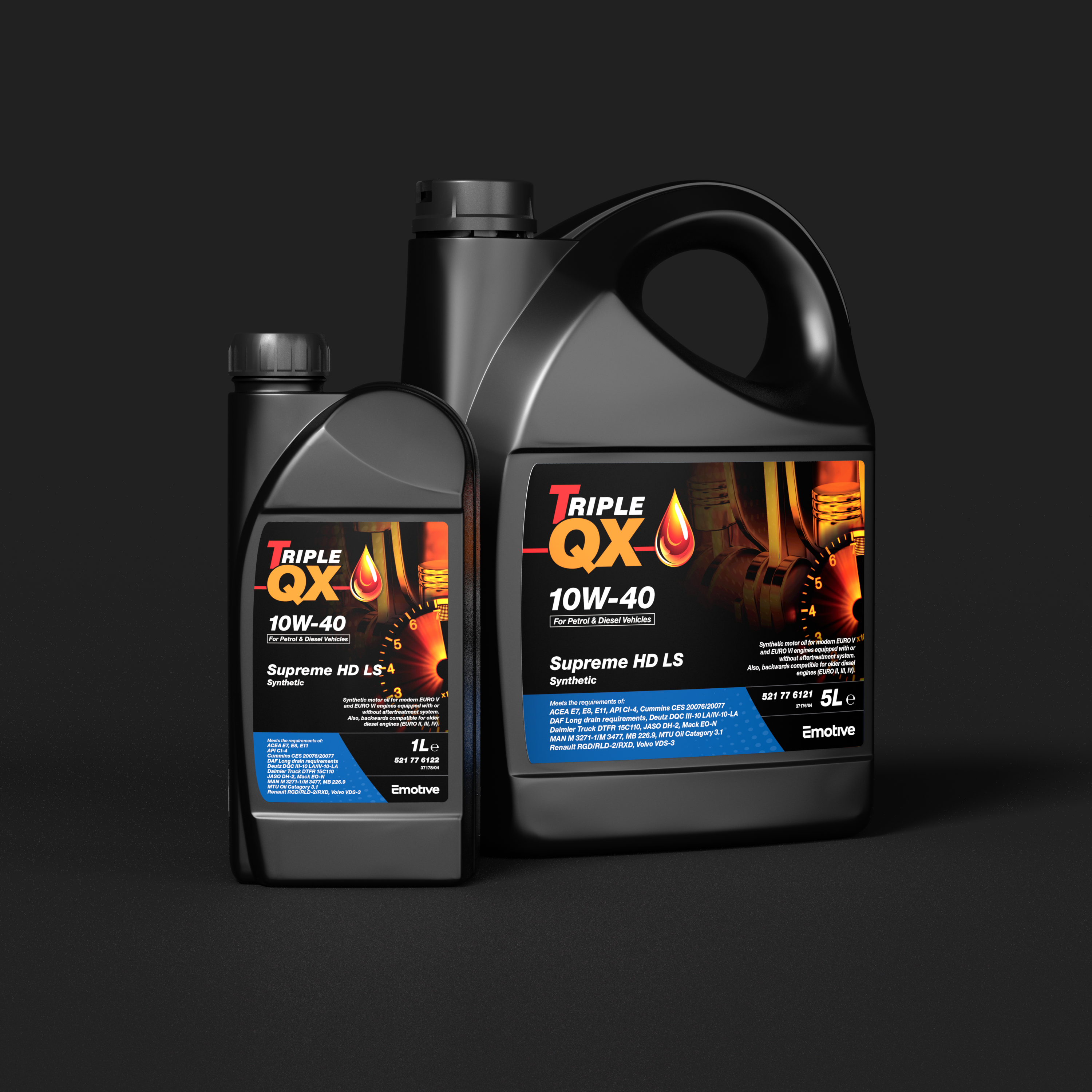 TRIPLE QX SUPREME HD LS 10W-40 SYNTHETIC 1