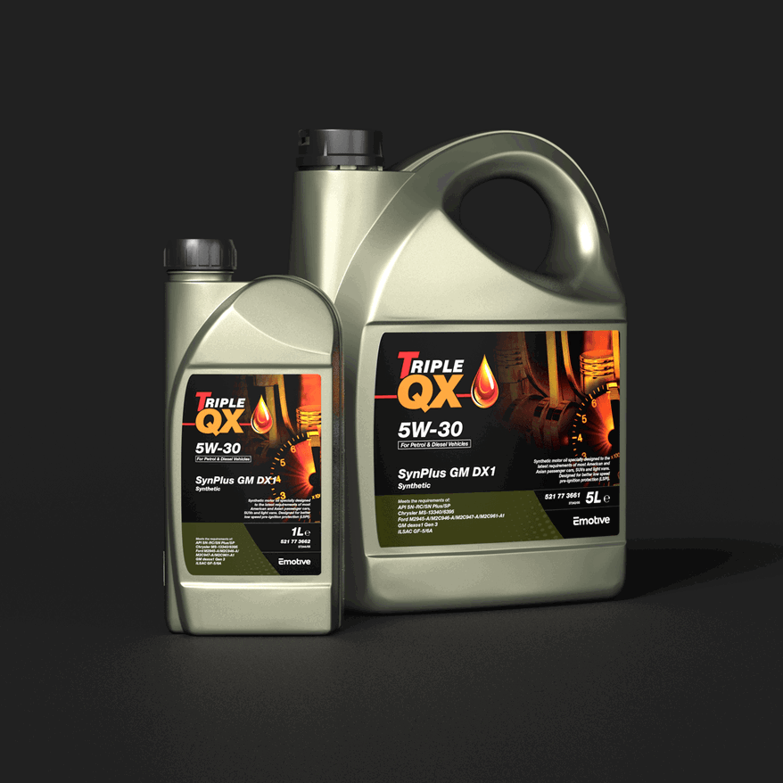 Triple QX Motor Oil 5W-30 SYNPLUS DX1 1