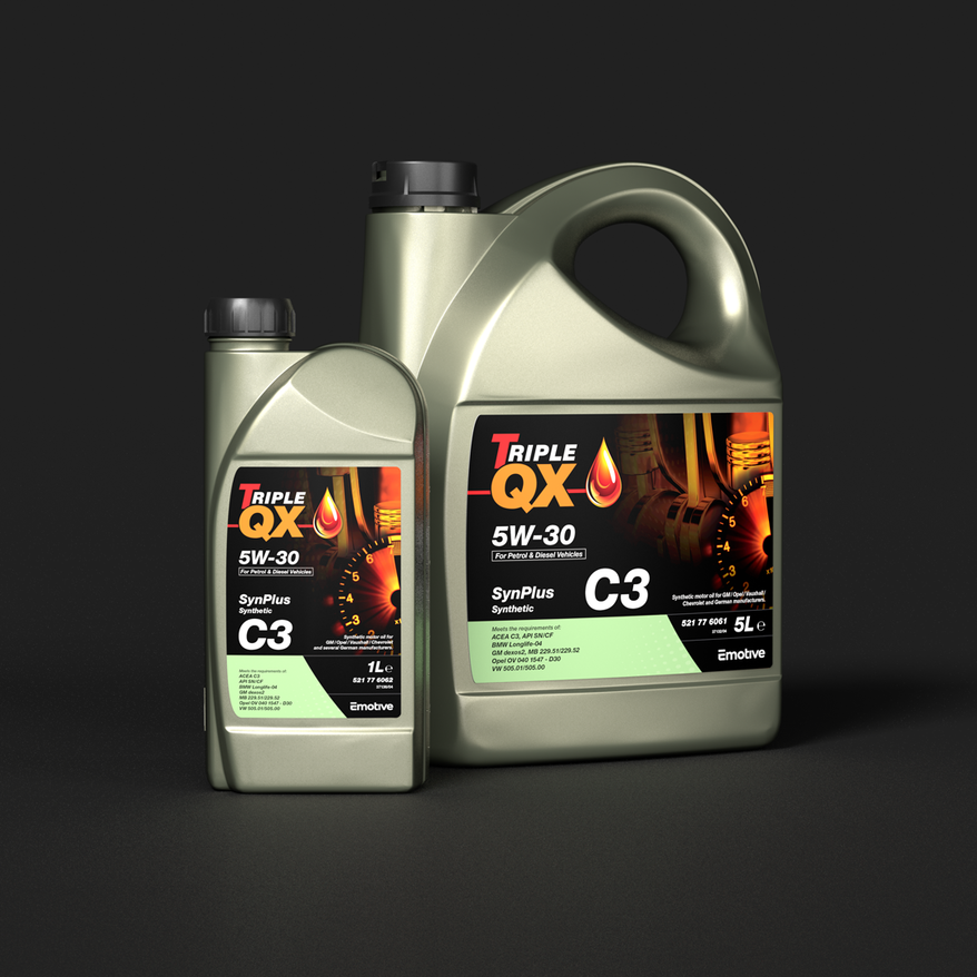 Triple QX Motor Oil 5W-30 SYNPLUS C3