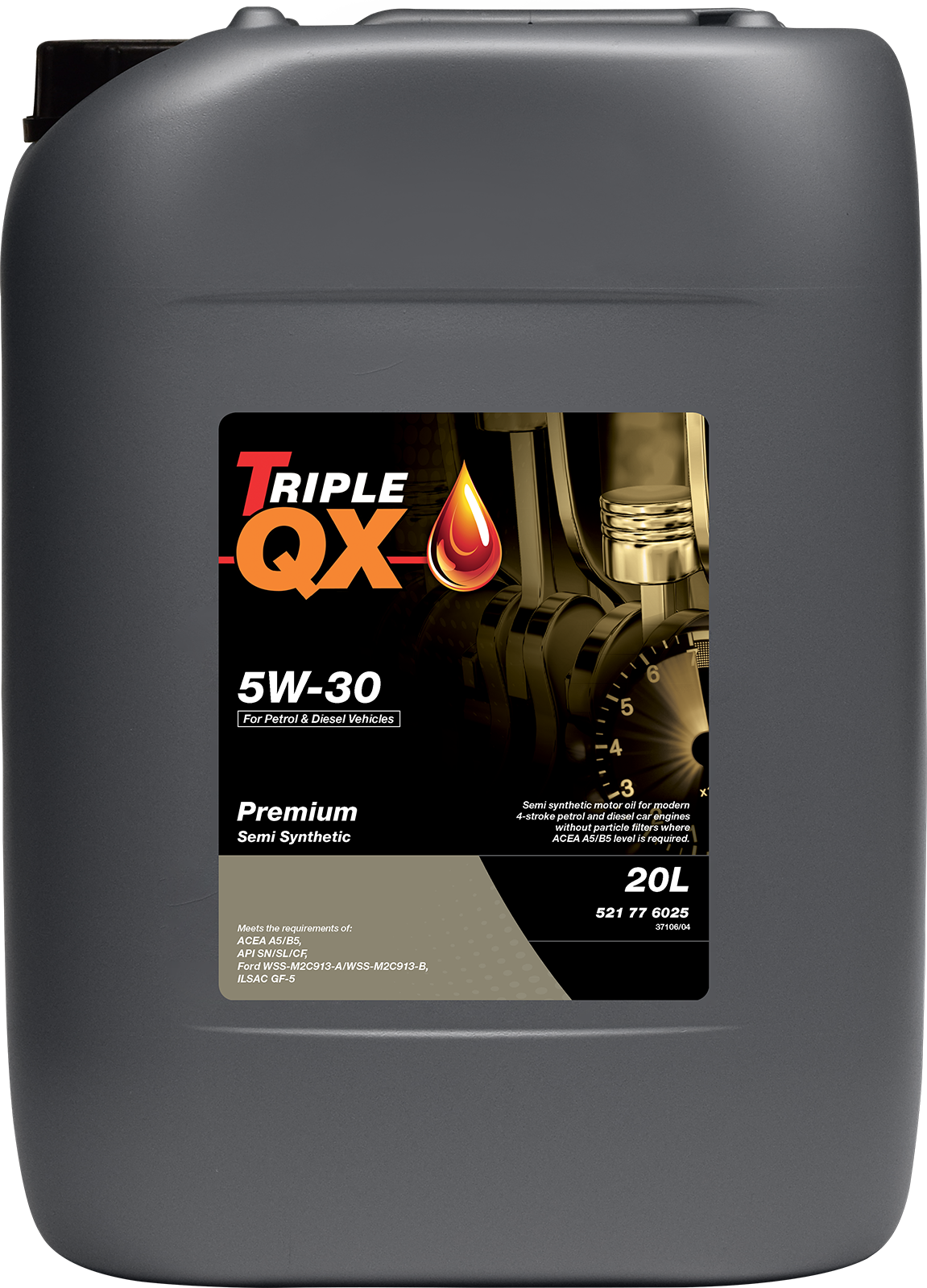 TRIPLE QX PREMIUM 5W30 SEMI SYNTHETIC 4
