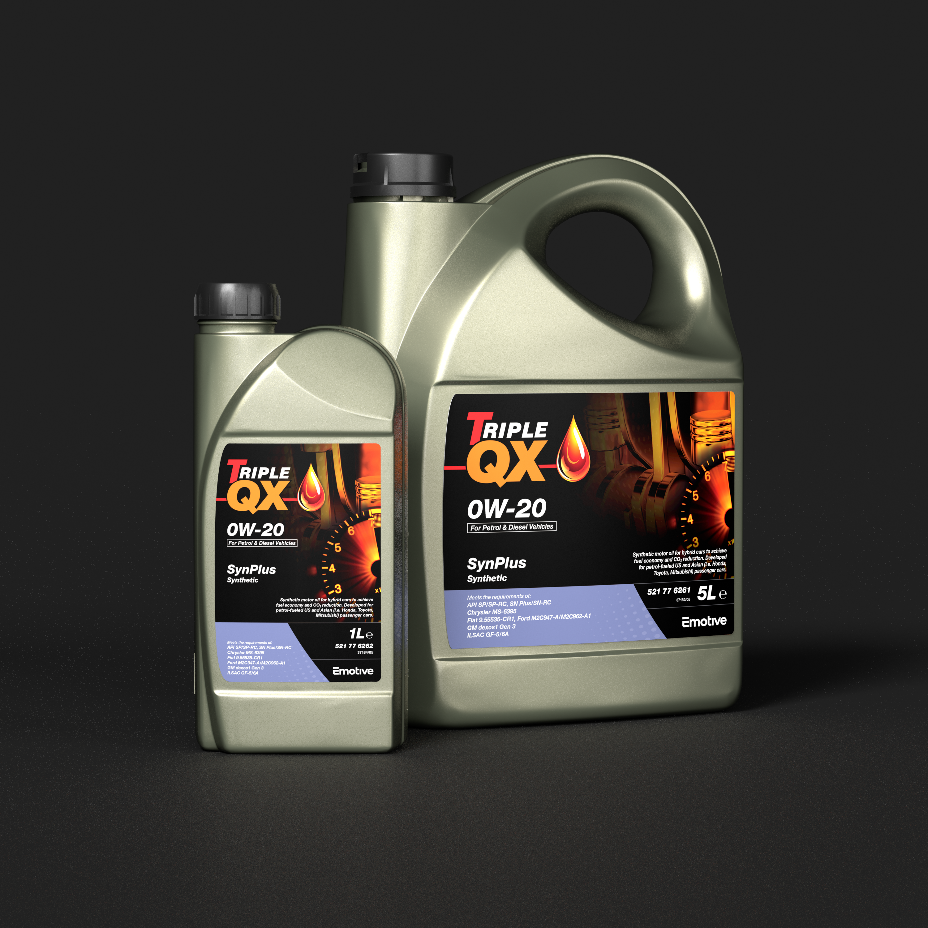 TRIPLE QX SYNPLUS 0W-20 SYNTHETIC 1