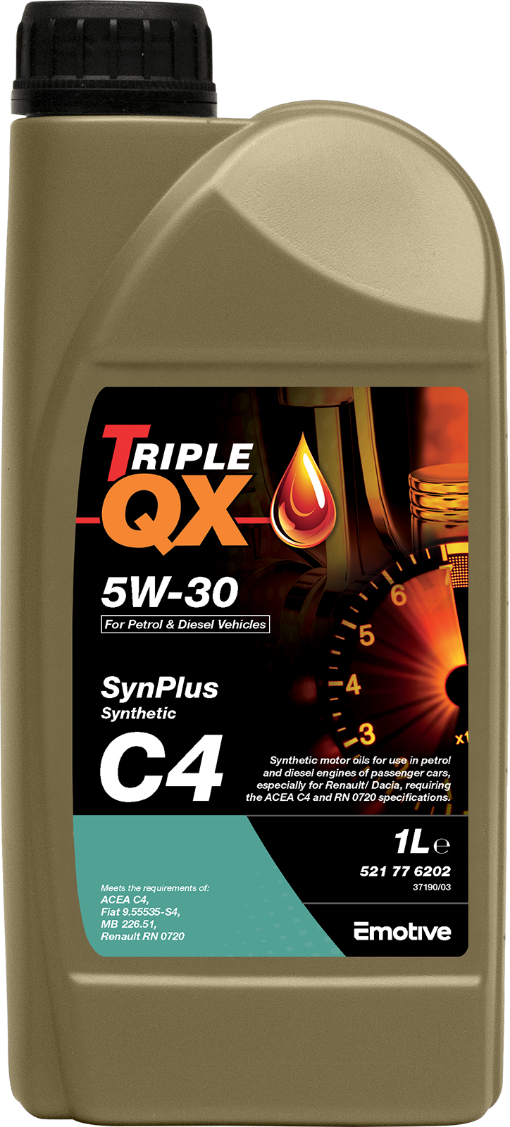 TRIPLE QX SYNPLUS C4 5W30 SYNTHETIC 2